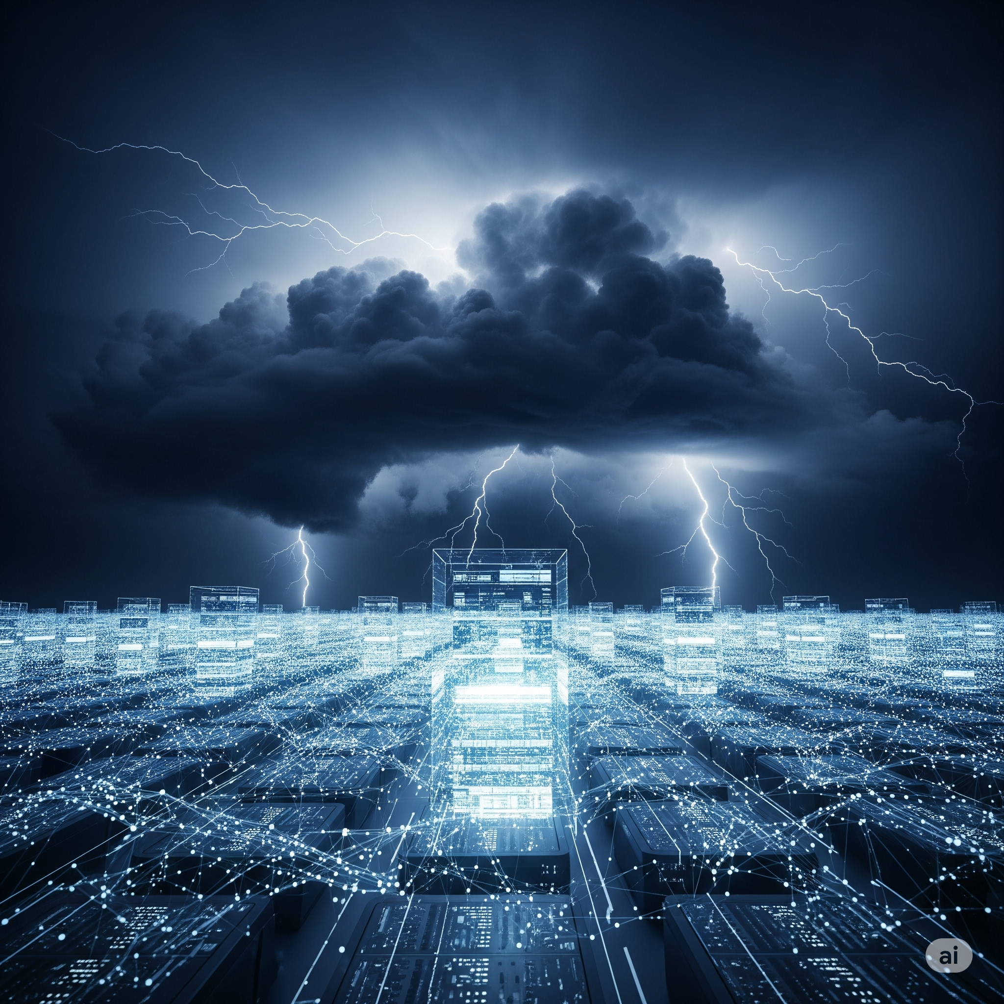 Cloud security themed intro image