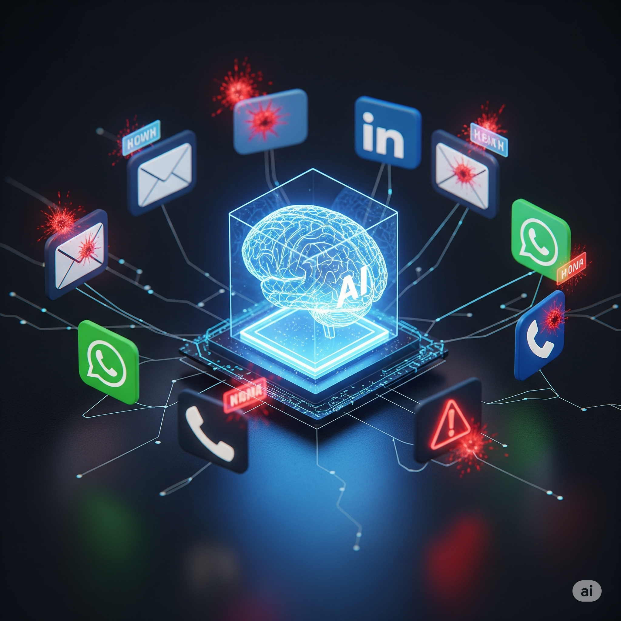 Cybersecurity themed intro image