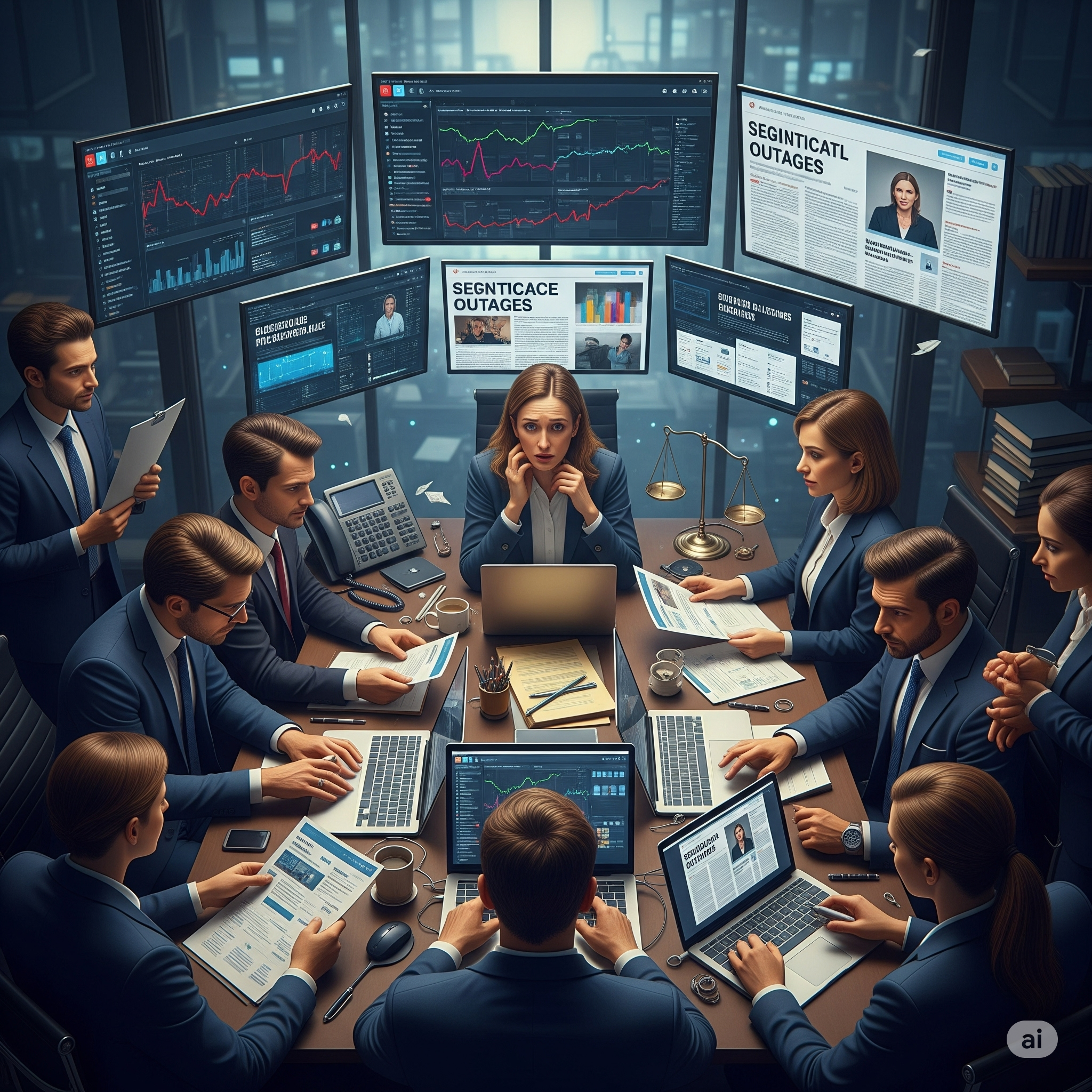 DDoS public pressure visual